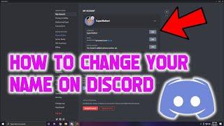 How to change your name on Discord 2021
