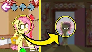 References in FNF VS Fluttershy Elements of Insanity (My Little Pony: SHED.MOV)