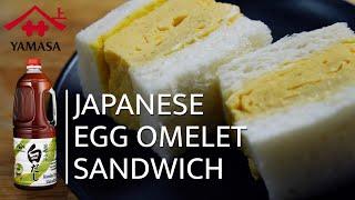 [YAMASA] Japanese Egg Omelet Sandwich / Kombu Tsuyu Shirodashi