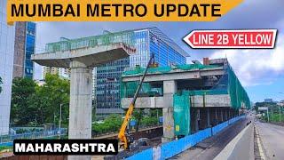 Mumbai Metro Yellow Line 2B Update | Bandra Mumbai #4k