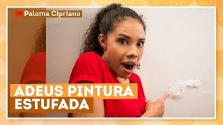 Como consertar uma parede estufada e descascada com Paloma Cipriano