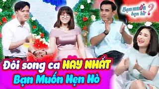 Quyền Linh Cát Tường trầm trồ vì đôi song ca HAY NHẤT Bạn Muốn Hẹn Hò mùi mẫn làm khán giả ngất ngây