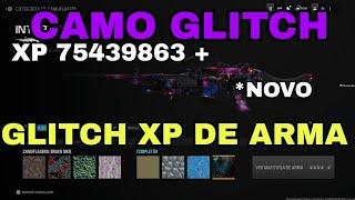 NOVO GLITCH LIBERE TODAS AS CAMOS E XP DE ARMA ILIMITADO FAÇA AGORA MW3 WARZONE GLITCHES  ZOMBIES