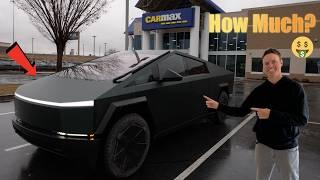 SELLING THE TESLA CYBERTRUCK TO CARMAX!