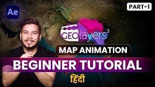 Nitish Rajput Map Animation II Map Animation Beginner Tutorial in Hindi