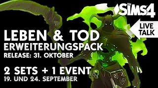 LEBEN & TOD Erweiterungspack + 2 Sets & InGame Event - Das kommt alles von SEP bis OKT 2024