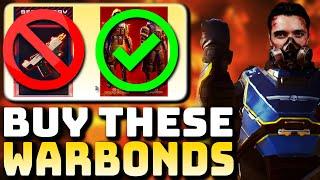 HELLDIVERS 2 - TOP 3 BEST WARBONDS U SHOULD BUY ASAP FOR BEST WEAPONS & BUILDS