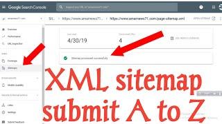 Sitemap submit on google webmaster search console 2019 | wordpress sitemap submit to google