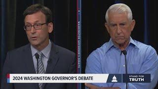 Washington governor's debate: Ferguson, Reichert on gun control, Second Amendment