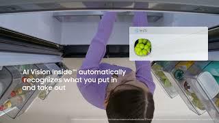 Always know what's in your fridge with AI Vision Inside™ | Samsung