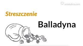 Balladyna - streszczenie