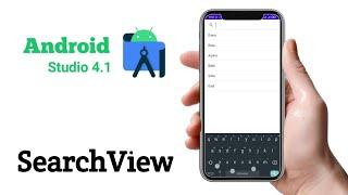 Tutorial SearchView in Android Studio 4.1