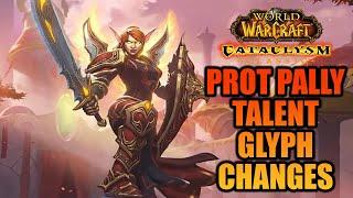 Prot Paladin Talent & Glyph Changes + Builds | Cataclysm Classic