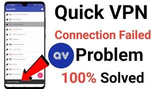 Quick VPN Connection Failed Problem 100% Solved | Fix QuickVPN Connection Failed problem