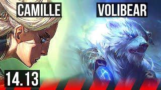 CAMILLE vs VOLIBEAR (TOP) | 66% winrate, 9/2/7 | EUW Grandmaster | 14.13