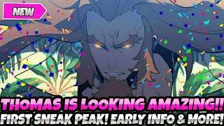 *THOMAS IS LOOKING AMAZING!!!* FIRST SNEAK PEAK! IMPORTANT EARLY INFO & MORE! (Solo Leveling Arise