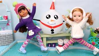 How to make snowman from balloon! Kids craft ideas