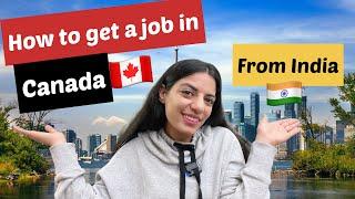 How to get a Job in Canada From India | Best Tips and Strategies