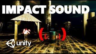 HOW TO CREATE SOUND ON OBJECT IMPACT WITH PHYSICS & C# UNITY TUTORIAL