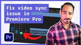 How to Fix Audio Synchronize Issues in Premiere Pro  (Fix the Grayed-Out Sync Button)