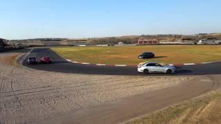 Mercedes AMG Stunt Drivers crash a new C63S