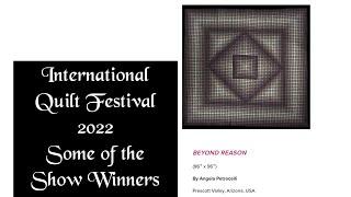 International Quilt Show Award Winners in Houston Texas 11-2022