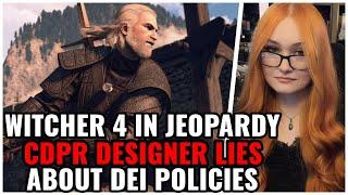 Witcher 4 In Jeopardy, CD Projekt Red Designer MOCKS Gamers & LIES About DEI Policies