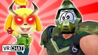 ENDING OF DOOM ANIMAL CROSSING in VRChat - VRChat Funny Moments Stream Highlights