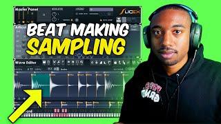FL Studio Sample Beat Tutorial • How to Sample