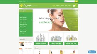 Cosmetics Store VirtueMart Template by RockThemes - 55215