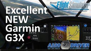 AWESOME GARMIN G3X Overhaul in SU15 - Let's test it | Real Airline Pilot