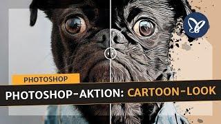 Photoshop Tutorial: So nutzt die Aktion für den Cartoon-Look auf deinen Bildern