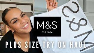 MARK & SPENCER PLUS SIZE TRY ON HAUL SPING 2024 #plussize #affordablefashion