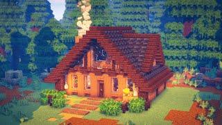 Minecraft | How to Build a Survival Wooden Cabin