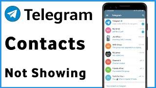 Contacts Not Showing In Telegram | Telegram Contact Problem