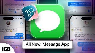 iOS 18 Messages App Features: Schedule Messages, Text Effects and More  