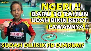 Dropshot AQILA Jadi Senjata Mematikan Bibit Unggul Tunggal Putra dari Champion Klaten