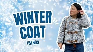 Winter Coat Trends 2024 and a Look at My Handmade Winter Coats