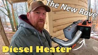 Installing a Diesel Heater in Our Off-Grid Mini Cabin | Affordable Winter Heat