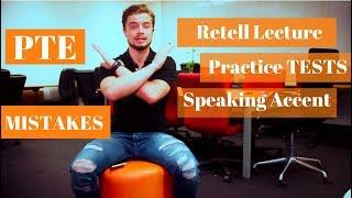 Pearson Practice Test, Speaking Pronunciation & Retell Lecture Confusion