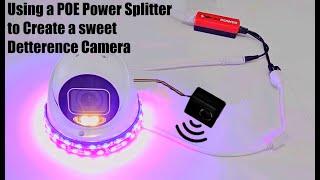 Enhancing a Normal IP Camera with the IPCamPower POE Power Splitter