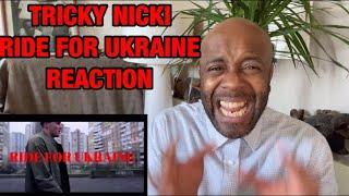 Tricky Nicki - Ride for Ukraine (Official Music Video) |  REACTION | #Trickynicki