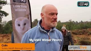 Colin Dougan- Surrey Heath Borough Councillor at last years Winter Pimm's Networking event!