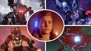 Horizon Zero Dawn - All Bosses & Endings