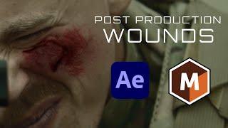 Wound VFX with Adobe After Effects & Mocha Pro Mesh Warp Tracking