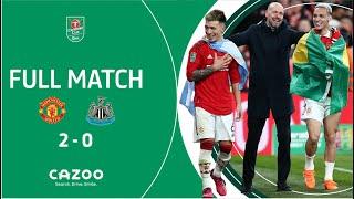  REDS FIRST TROPHY SINCE 2017! | Manchester United v Newcastle United Carabao Cup Final in full!