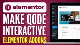 How to Make Qode Interactive Elementor Addons | Easy!