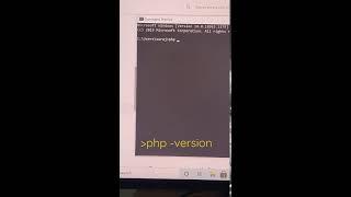 How to check PHP version from command prompt or Shell prompt