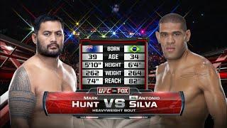 Mark Hunt vs Antonio "Bigfoot" Silva Full Fight Full HD