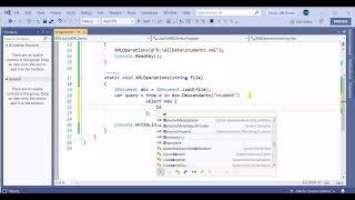 How to query an XML document using LINQ to XML in C# (Code)